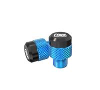BCOTNHZT pour H CB1100EX CB 1100 RS EX 2018 2019 2020 Moto Rétroviseur Bouchon Trou Bouchon À Vis Miroir Trou Couverture(Light Blue)