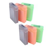 Bcowtte Lot de 10 boîtiers externes pour disque dur IDE 3,5" - Boîtier de protection rigide en plastique