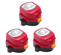 Bcowtte Lot de 3 servomoteurs 220 V pour valve d'air - Conduite d'air électrique - Valve de moteur - 1 NM - Pour tuyau de ventilation