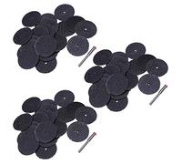 Bcowtte Lot de 75 disques à tronçonner 32 mm avec mandrin pour outil rotatif