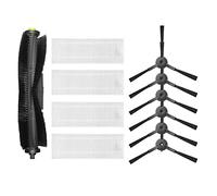Bcowtte Pour aspirateur robot 360 S10 X100 Max pièces de rechange accessoires brosse principale latérale brosse filtre HEPA