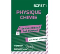 BCPST1 - Physique-chimie - Caroline Bérenger - Ellipses - broché - Scolaire / Universitaire