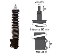 Bcr Amortisseur Avant Piaggio Vespa Et2/et4 50/125 Cc