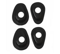 BCR Supports et adaptateurs flèches ovales 4 pièces Adaptateurs moto YAMAHA. Indicateurs de direction moto avant et arrière Plaques de montage de flèches moto Adaptateurs pour indicateurs de