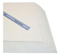 BCreative Lot de 100 feuilles de papier blanc recyclé 100 g/m²