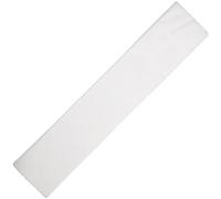 BCreativetolearn - Grandes feuilles de papier crépon blanc, alternative au papier de soie, couleurs vives pour les guirlandes en papier, les fleurs en papier et l'emballage - Rouleau de papier de 50