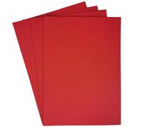 BCreativetolearn Lot de 10 feuilles de papier cartonné rouge foncé A2 de 180 g/m² pour dessin, montage d'affichage, art et affiche.