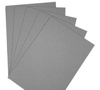 Bcreativetolearn Lot de 50 feuilles de carton gris A4 pour montage et modélisme Papier recyclé épais 1000 microns