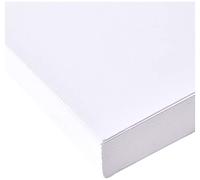 BCreativetolearn Lot de 50 feuilles de papier cartonné blanc A6 300 g/m²