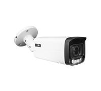 BCS BCS-L-TIP48VCR6L6-Ai1 Caméra Tubulaire IP 8MP avec technologie NightColor et objectif motozoom