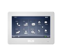 BCS BCS-MON7600W-2 Moniteur vidéo à double système avec interphone TCP/IP/SIP