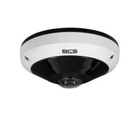 BCS BCS-U-FIP55FWR2 Caméra IP 5MP Fisheye avec WDR, IR 20m et boîtier IP67, IK10