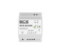 BCS BCS-ZA2425 Alimentation réglable 24V 2,5A pour rail DIN avec LED