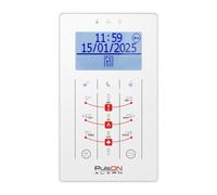 BCS PULSON FRONT LCD/S WHI Front blanc pour clavier LCD/S