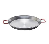 BCSA 10040 Plat à Paëlla Acier Poli Noir 40 cm