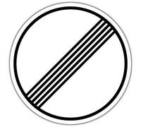 BCTS Plaque en métal humoristique avec inscription « No Speed Limit » autobahn - 30,5 x 30,5 cm