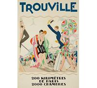 BCTS Plaque en métal Motif Trouville Lauro 20,3 x 30,5 cm