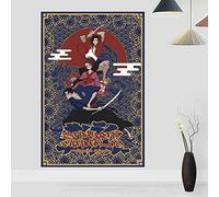 BCTS Poster Samurai Champloo Anime Poster brillant pour décoration murale de maison, cadeau, art mural 20,3 x 30,5 cm