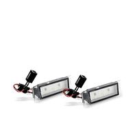 bcumst Éclairage plaque immatriculation auto Pour OPEL Pour VAUXHALL MOKKA Insignia Sports Tourer Pour Chevrolet Cruze Camaro Corvette 2 Pièces LED Lumière Plaque D'immatriculation