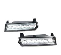 bcumst Ensemble feux antibrouillard Feu Jour À LED Pour Pare-choc Avant Feu Jour Antibrouillard Pour Benz W164 X164 X204 ML350 ML450 GL450 GLK350 2009-2013(Left and right)