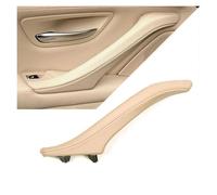 bcumst Poignées Porte Intérieure Voiture Passager Cuir Pour BMW Série 5 F10 F11 F18 520i 523i 525i 528i LHD RHD Garniture Intérieure Poignée Porte Voiture(LEFT BEIGE)
