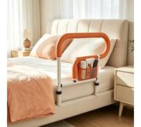 Bcuuozeeing Aide au lever du lit pour personnes âgées, aide à se lever en hauteur, avec sac de rangement, aide à se lever pour lit, convient pour lits simple, double, queen et king size