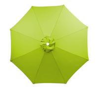 BCVPGF Pare - Soleil Remplacement Pare - Soleil Remplacement, Protection UV Feux Circulation Pare - Soleil, Imperméable À l'eau Pare - Soleil Pare - Soleil Accessoires, Grass Green-2.7m-8 Streben