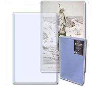 BCW 1-TLCH-8.5X14 Lot de 50 couvertures de menus en plastique rigide Transparent 8,5 x 14 chargeuses supérieures