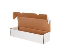 BCW Boîte de rangement pour cartes de jeu à une rangée - 5 carats | Boîte de rangement pour 1000 cartes | Support en carton ondulé | Boîte de rangement pour cartes CCG en vrac