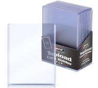 BCW Lot de 10 porte-cartes épais 138 pt | En PVC rigide durable | Pour cartes souvenirs, maillot, patch et reliques | Idéal pour les collectionneurs et les amateurs