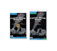 BCW Lot de 100 sacs de bande dessinée refermables