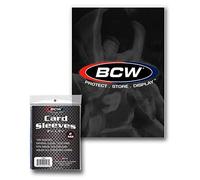 BCW Lot de 1000 pochettes pour cartes standard 2 5/8 x 3 5/8