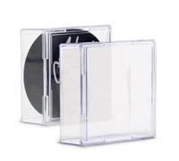 BCW Lot de 2 Porte-palets de Hockey Transparent