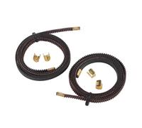 BCZAMD Pièce de rechange pour imprimante 3D Elego Neptunee 3 Pro : XY Kit de courroies de synchronisation ouvertes en caoutchouc 2GT Largeur 6 mm Axe Y 754 mm + axe X 770 mm avec boucles en cuivre