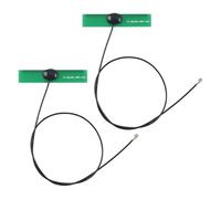 BCZAMD Pièces de rechange pour BambuLab P1P P1S : lot de 2 cartes d'adaptation d'antenne Wi-Fi Clone avec câble pour améliorer la réception sans fil - Convient pour les projets d'impression 3D X1C