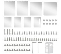 BCZAMD Projet de boîtier de mise à niveau pour Flashforge AD5X : prise en charge du style de couleurs de bricolage - Filaments ASA ABS PC impression à haute température pour une imprimante 3D