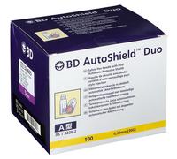 BD AutoShield™ Duo Aiguilles sécurisées 0,30 mm (30G) x 5 Canule 100 pc(s)