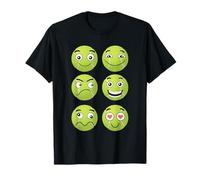 BD Balles de tennis Visages Joueurs de tennis Sport T-Shirt