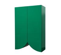 BD BARCELONA DESIGN buffet meuble BRIDGES LARGE CURTAIN (Vert - MDF laccato lucido)