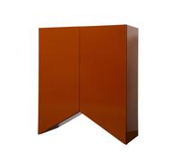 BD BARCELONA DESIGN buffet meuble BRIDGES MEDIUM TRIANGLE (Rouge - MDF laccato lucido)