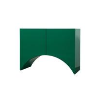 BD BARCELONA DESIGN buffet meuble BRIDGES SMALL ARCH (Vert - MDF laccato lucido)