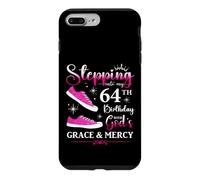 BD Fête d'anniversaire 64 Ans Fête d'anniversaire pour Femme Coque pour iPhone 7 Plus/8 Plus