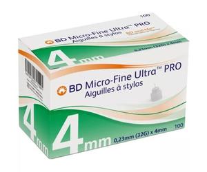Bd Micro-Fine Ultra Aiguilles 4 Mm Boîte De 100