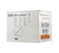 BD Microlance 3 Aiguille 25G 5/8 RB 0,5x16mm Orange 100 Pièces