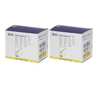BD Microlance™ 3 Aiguille 30G 1/2 0.30 mm x 13 Jaune Canule 2x100 pc(s)