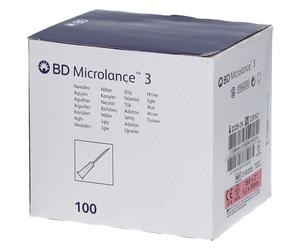 BD Microlance™ 3 Aiguilles 18G 2' RB Thinwall 100 aiguilles Canule pc(s)