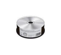 BD-R 25GB 6X Write Speed, Silver, Blank/Blank Fully Metallised, 25 Piece Cake Bo