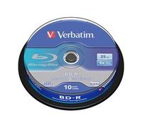 Verbatim BD-R SL 25GB 6 x 10 Pack Spindle 25 Go 10 pièce(s)