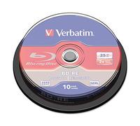 Verbatim BD-RE SL 25GB 2x 10 Pack Spindle 25 Go 10 pièce(s)