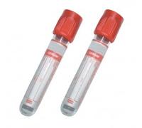 BD Vacutainer 367895 Lot de 100 Tubes de sérum en Plastique avec Fermeture hémogard Rouge 10 ML